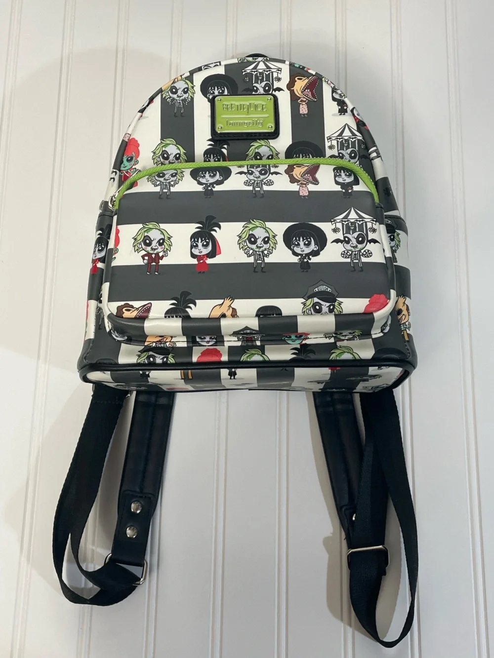 Loungefly Beetlejuice Chibi Mini Backpack Purse Universal Studios